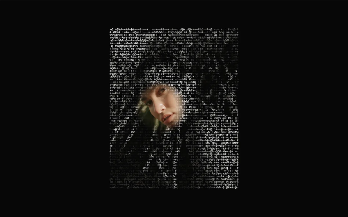 ASCII Photo Reveal