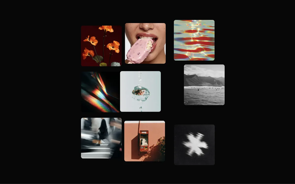 Magnetic Photo Grid