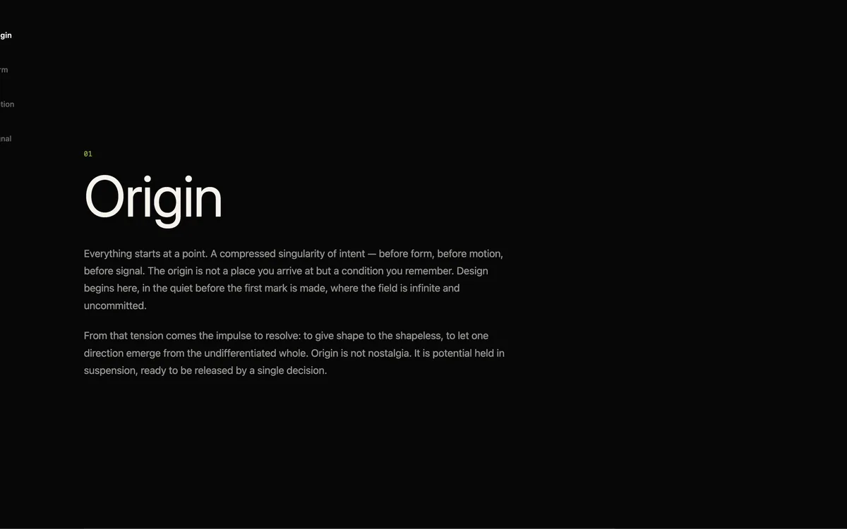 Scroll Progress Nav